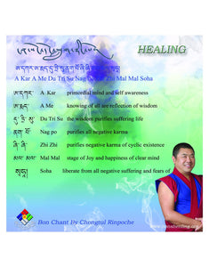 Du Tri Su - Bon Heart Mantra audio CD ("Healing")
