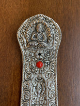 Load image into Gallery viewer, Metal Buddha Incense Holder &amp; Ash Catcher