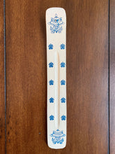 Load image into Gallery viewer, Eight Auspicious Symbols Wooden Incense Holder &amp; Ash Catcher